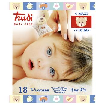 Trudi Baby Dry Fit Maxi 7-18 kg 18 ks