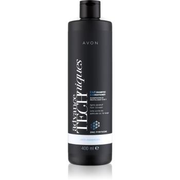 Avon Advance Techniques Anti-Dandruff šampon a kondicionér 2 v 1 proti lupům 400 ml