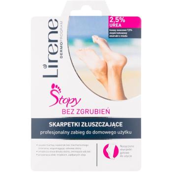 Lirene Foot Care exfoliační ponožky pro zjemnění a hydrataci pokožky nohou (2,5% Urea)