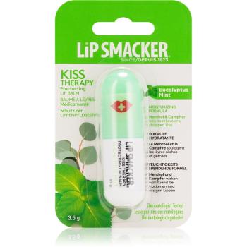 Lip Smacker Kiss Therapy intenzivní hydratační balzám na rty Eucalyptus Mint 3.5 g