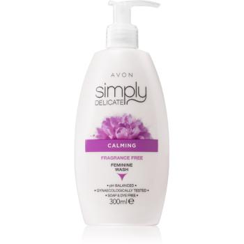 Avon Simply Delicate zklidňující gel na intimní hygienu 300 ml