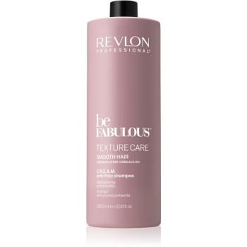 Revlon Professional Be Fabulous Texture Care uhlazující šampon pro nepoddajné a krepatějící se vlasy 1000 ml