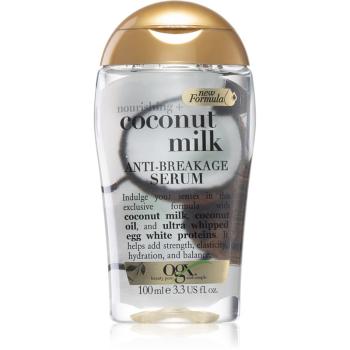 OGX Coconut Milk posilující sérum pro oslabené vlasy 100 ml