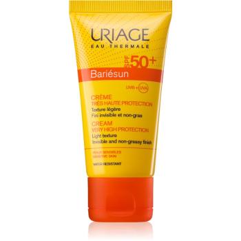 Uriage Bariésun Cream SPF 50+ opalovací krém na obličej SPF 50+ voděodolný 50 ml
