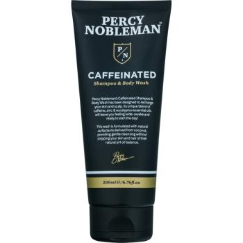 Percy Nobleman Hair kofeinový šampon pro muže na tělo a vlasy 200 ml