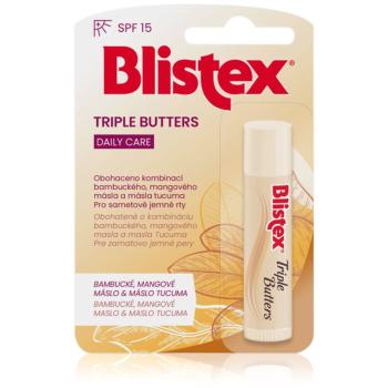 Blistex Triple Butters výživný balzám na rty 4.25 g