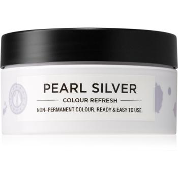 Maria Nila Colour Refresh Pearl Silver jemná vyživující maska bez permanentních barevných pigmentů výdrž 4 – 10 umytí 0.20 100 ml