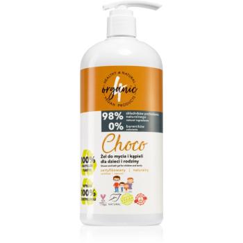 4Organic Choco extra jemný sprchový gel pro celou rodinu 1000