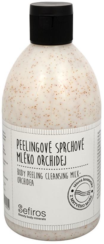 Sefiros Peelingové sprchové mléko Orchidej (Body Peeling Cleansing Milk) 500 ml