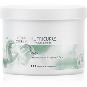 Wella Professionals Nutricurls Waves & Curls uhlazující maska pro vlnité a kudrnaté vlasy 500 ml