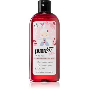 pure97 Kids Květinová víla šampon a sprchový gel 2 v 1 pro děti 250 ml