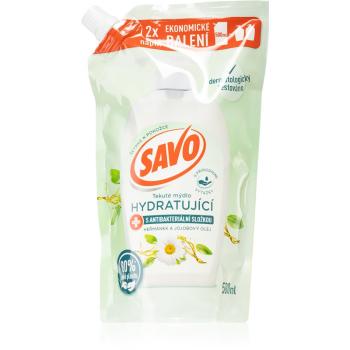 Savo Chamomile & Jojoba Oil tekuté mýdlo na ruce náhradní náplň 500 ml