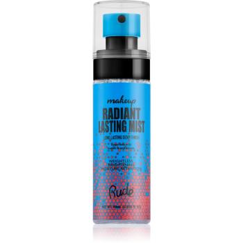 Rude Cosmetics Radiant Lasting Mist rozjasňující fixační sprej 60 ml