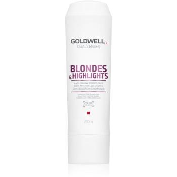 Goldwell Dualsenses Blondes & Highlights kondicionér pro blond vlasy neutralizující žluté tóny 200 ml
