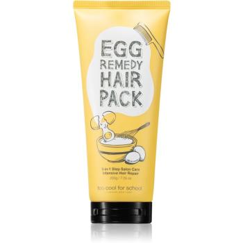 Too Cool For School Egg Remedy Hair Pack vyživující a hydratační maska na vlasy 200 g