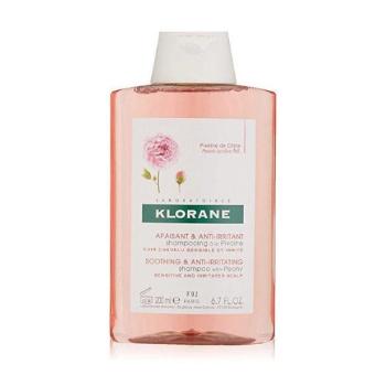 Klorane Zklidňující šampon pro citlivou pokožku hlavy Pivoňka (Soothing & Irritating Shampoo With Peony) 200 ml