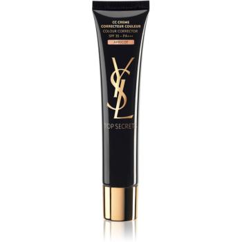 Yves Saint Laurent Top Secrets CC Creme CC krém pro jednotný tón pleti SPF 35 odstín Apricot 40 ml