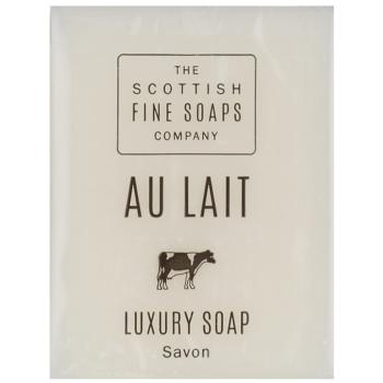 Scottish Fine Soaps Au Lait luxusní hydratační mýdlo s bambuckým máslem 25 g
