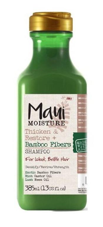 MAUI MAUI posilující šampon pro slabé vlasy + bambusové vlákno 385 ml