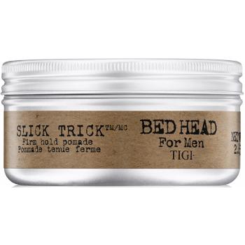 Tigi Pomáda na vlasy se silným zpevněním Bed Head For Men (Slick Trick Firm Hold Pomade) 75 g - SLEVA - promáčknutý kelímek