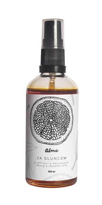 Alma-natural cosmetics Prohřívací tělový olej Za Sluncem 100 ml