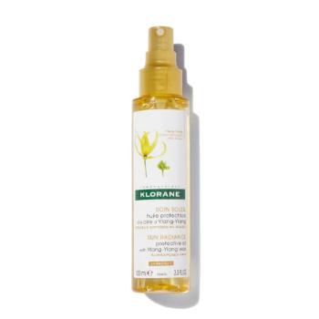 Klorane Ochranný olej pro vlasy namáhané sluncem Ylang-Ylang (Sun Radiance Protective Oil) 100 ml