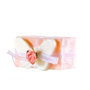 Organique Tuhé glycerinové mýdlo Rose Butterfly (Glycerine Soap) 120 g
