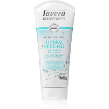 Lavera Hydro Feeling extra jemný sprchový gel a šampon 200 ml