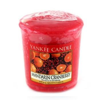 Yankee Candle Aromatická votivní svíčka Mandarin Cranberry 49 g