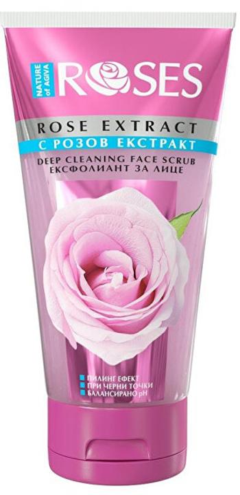 ELLEMARE Peelingový pleťový gel Roses Rose Ellixir (Deep Cleaning Face Scrub) 150 ml