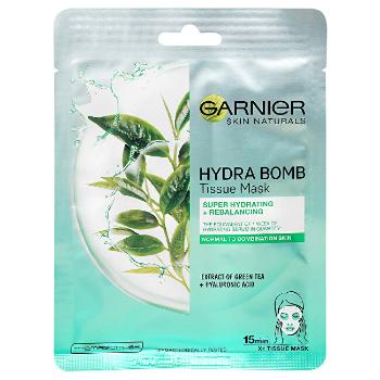 Garnier Superhydratační čisticí pleťová maska se zeleným čajem Moisture + Freshness (Tissue Super Hydrating & Purifying  mask) 28 g