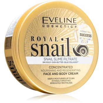 Eveline Cosmetics Royal Snail intenzivně vyživující krém na obličej a tělo 200 ml