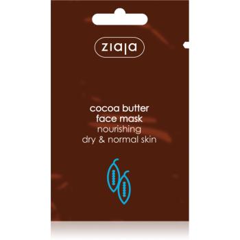 Ziaja Cocoa Butter hydratační a vyživující maska 7 ml