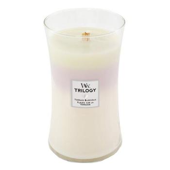 WoodWick Vonná svíčka váza Trilogy Terrace Blossoms 609,5 g