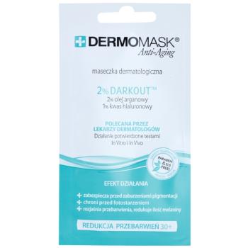 L’biotica DermoMask Anti-Aging pleťová maska proti pigmentovým skvrnám 12 ml