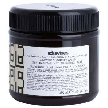 Davines Alchemic Chocolate hydratační kondicionér pro zvýraznění barvy vlasů 250 ml