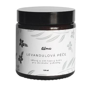 Alma-natural cosmetics Tělový a obličejový krém Levandulová péče 120 ml