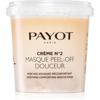 Payot Crème No.2 Masque Peel-Off Douceur slupovací pleťová maska pro zklidnění pleti 10 g