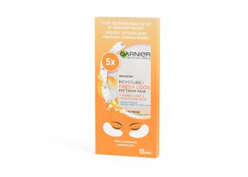 Garnier Povzbuzující oční maska se šťávou z pomeranče a kyselinou hyaluronovou Skin Naturals (Eye Tissue Mask) 6 g