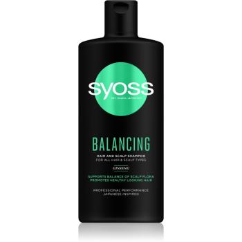 Syoss Balancing vyživující šampon na vlasy a vlasovou pokožku 440 ml