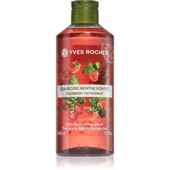Yves Rocher Raspberry & Mint energizující sprchový gel 400 ml