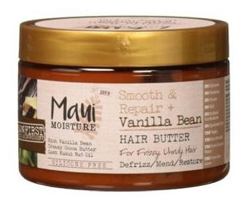 MAUI MAUI vyhlazující máslo pro kudrnaté vlasy + Vanil.lusky 340 g