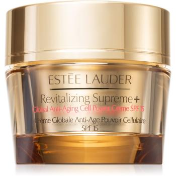Estée Lauder Revitalizing Supreme + Global Anti-Aging Cell Power Creme SPF 15 multifunkční protivráskový krém s výtažkem z moringy SPF 15 50 ml