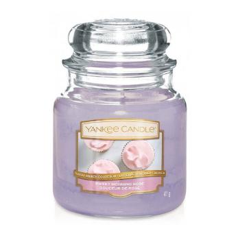 Yankee Candle Aromatická svíčka střední Sweet Morning Rose 411 g