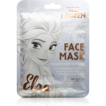 Mad Beauty Frozen Elsa plátýnková maska se zjemňujícím a osvěžujícím účinkem 1 ks