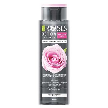 ELLEMARE Detoxikační micelární voda Roses Detox Charcoal (Micellar Water) 400 ml