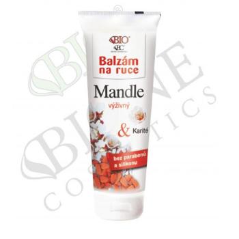 Bione Cosmetics Výživný balzám na ruce Mandle s alantoinem a vitamínem E 205 ml