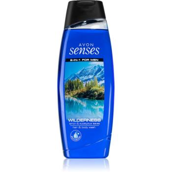 Avon Senses Wilderness sprchový gel a šampon 2 v 1 500 ml