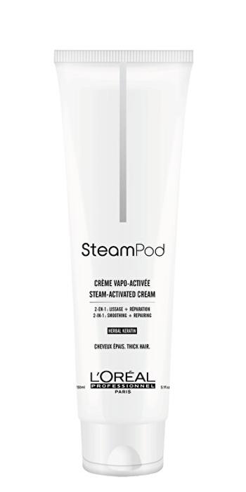 L´Oréal Professionnel Regenerační uhlazující krém pro tepelnou úpravu vlasů Steampod (Steam Activated Cream) 150 ml