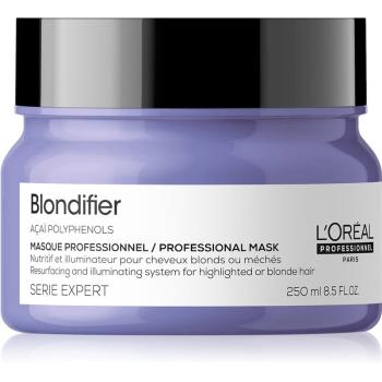 L’Oréal Professionnel Serie Expert Blondifier regenerační a obnovující maska pro blond a melírované vlasy 250 ml